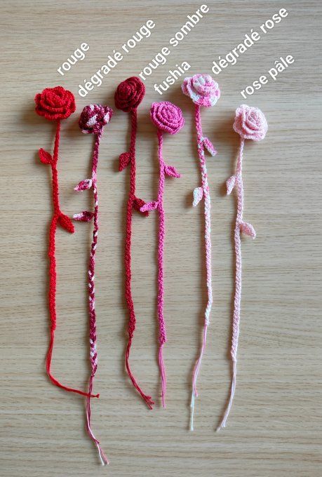 marque-page fleur (divers coloris)