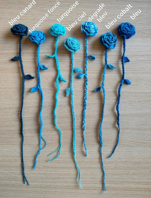 marque-page fleur (divers coloris)